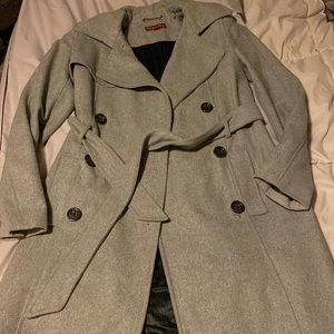 Merona wool trench